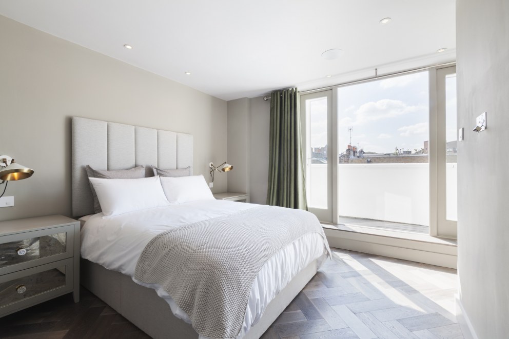 Soho style in Notting Hill | Master Bedroom | Interior Designers